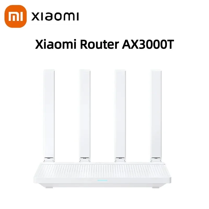 2023 Nuovo Router Originale Xiaomi Ax3000T 2.4Ghz 5Ghz 1.3Ghz Cpu 2 X2 160Mhz Wan Lan Led Connessione Nfc Per Giochi Home Office Mi