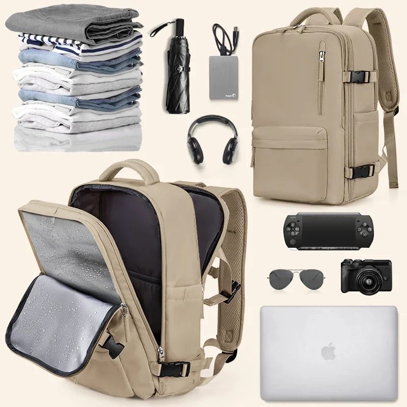 Zaino 40X30X20 Aereo, Zaino Per Bagaglio A Mano Con Cabina Aerea, Zaino Per Laptop Easyjet Per Viaggi In Aereo, Zaino Per La Scuola