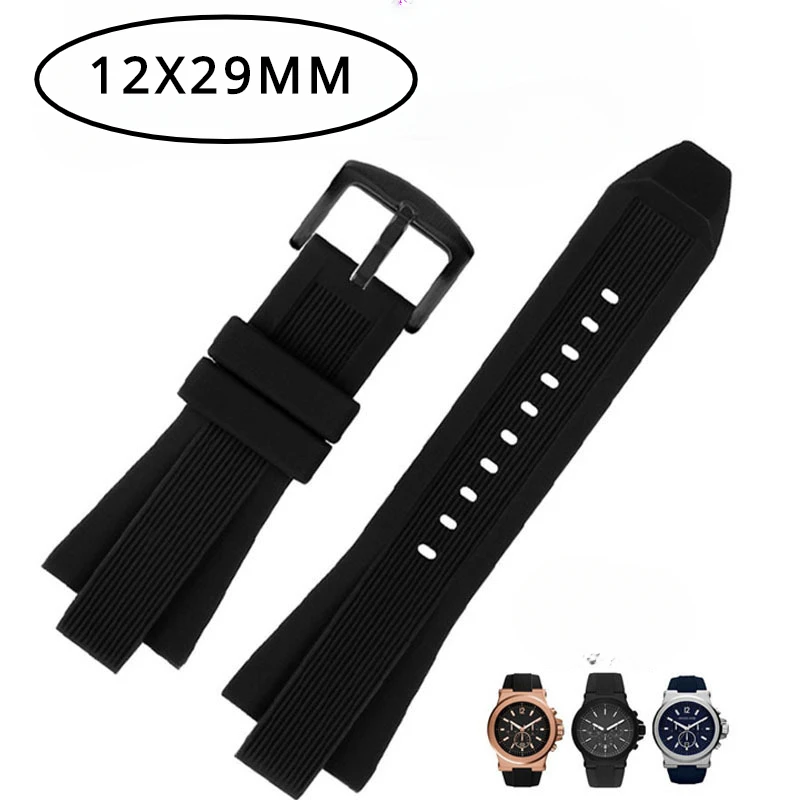 Accessori Per Orologi Bracciale Per Cinturino In Silicone Michael Kors Cinturino Impermeabile 29 X12Mm