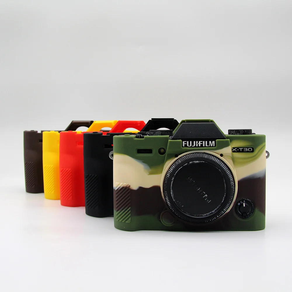 Custodia Protettiva In Pelle Per Armatura In Silicone Per Fujifilm X-T30 X-T30 Ii Fuji Xt30 Xt30Ii Custodia Protettiva Per Fotocamera Mirrorless