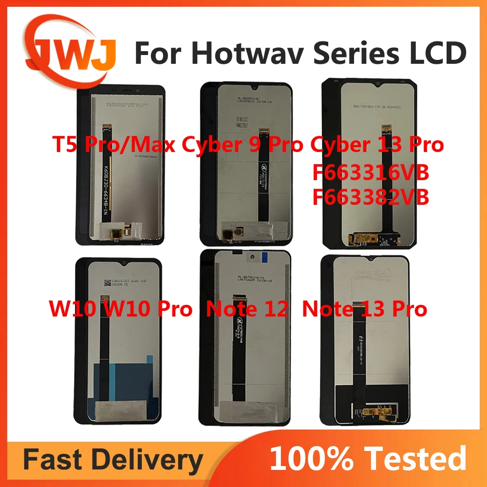 Per Hotwav Cyber 13 Pro Schermo Lcd Per Hotwav T5 Max W10 Pro Note12 13 Pro Lcd Hotwav Cyber 9 Pro Display Lcd Touch Screen