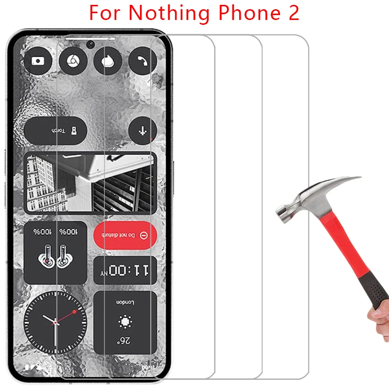 Pellicola Salvaschermo Per Niente Telefono 2 Vetro Temperato Protettivo Su Pellicola Phone2 Glas Nothingphone Two Nathing Nothing Phon 2Glass