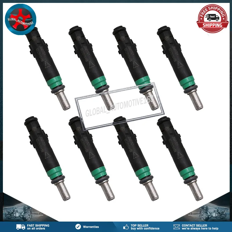 Per Bmw X5 Bmw 745Li Bmw 745I Bmw 750Li Bmw 750I Bmw 645Ci Bmw 650I Bmw 545I Bmw 550I 8 Pezzi Iniettori Carburante 7525721