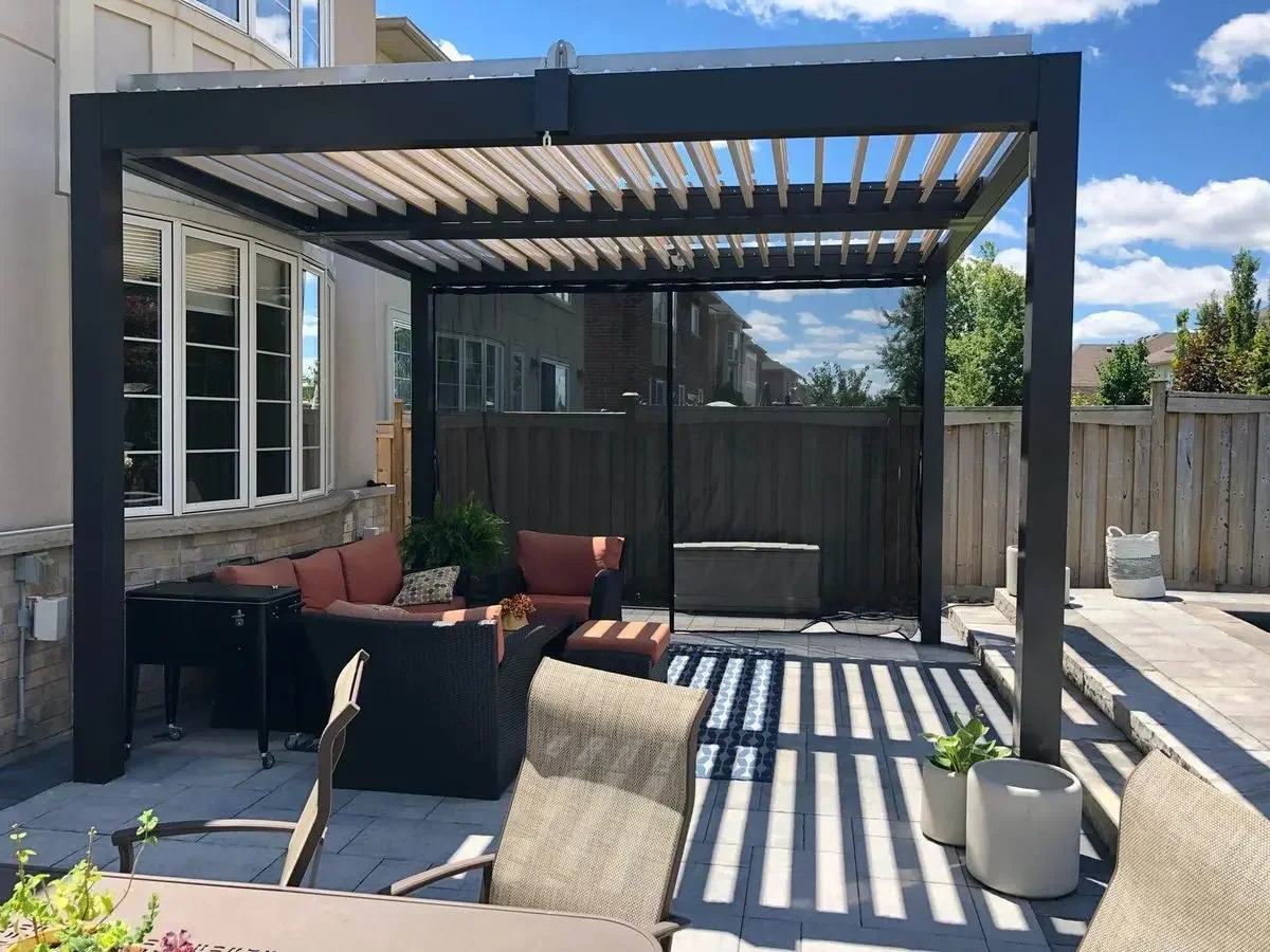 Mobili Da Esterno Tenda A Baldacchino Pergola Gazebo Wpc Pergola Legno Moderno Giardino Cinese Pergola Da Giardino Impermeabile