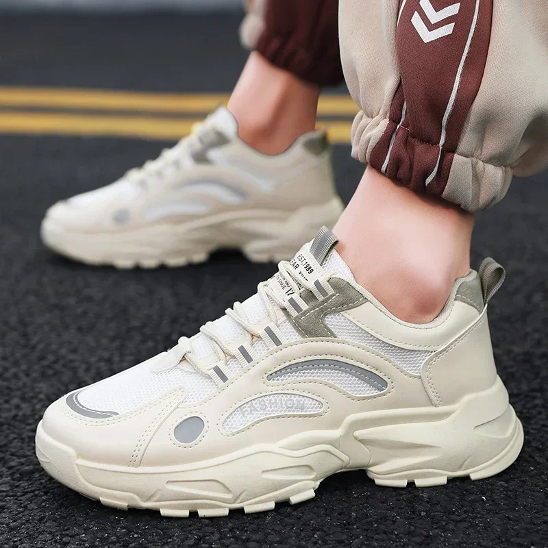 2023 Autunno New Casual Sports Dad Shoes For Men Scarpe Alla Moda Sneakers Da Uomo Piattaforma Traspirante Maschile Tenis Masculino Shoes