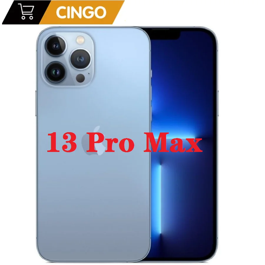 Iphone 13 Pro Max 128Gb /256Gb Rom A15 Ios Face Id Nfc Originale Sbloccato Iphone 13 Pro Max5G Cellulare