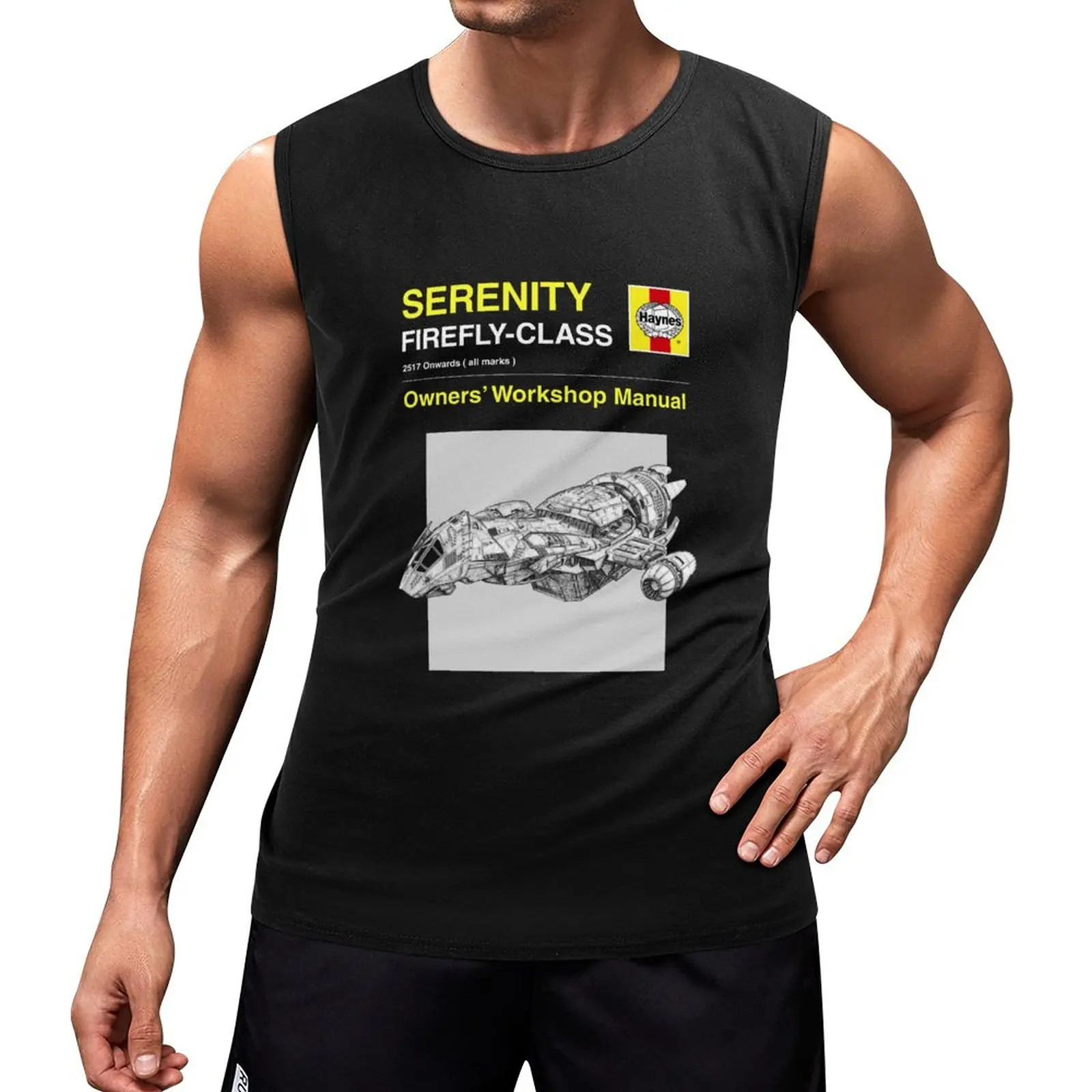 New Serenity-Owners Canotta Manuale Gym T Shirt Uomo Gym Wear T-Shirt Gym Man