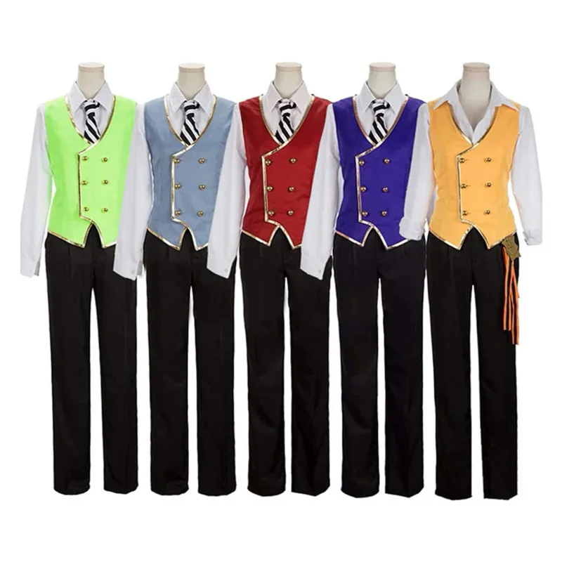 Gioco Twisted Cosplay Wonderland Vest Costume Cosplay Halloween Carnival Suit