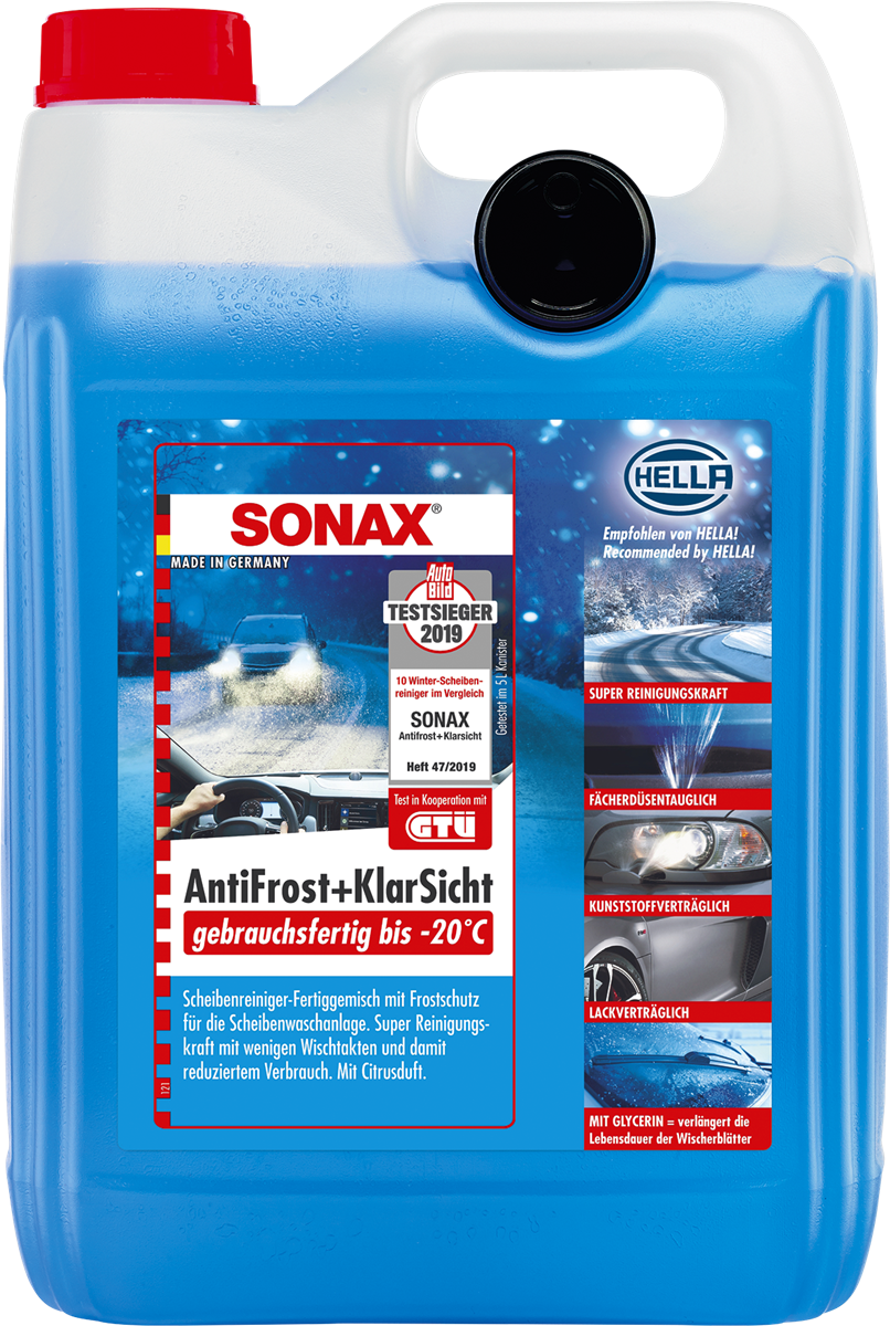 SONAX 03325000  AntiFrost+KlarSicht bis -20 °C Citrus 5 l