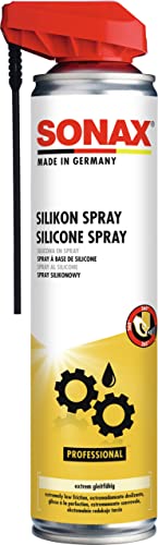 Sonax Silikonspray Mit Easyspray (400 Ml) Schmiermittel Schmiert, Pflegt Und Schützt Langanhaltend Gummi-, Kunststoff-, Holz- Und Metallteile | Art-Nr