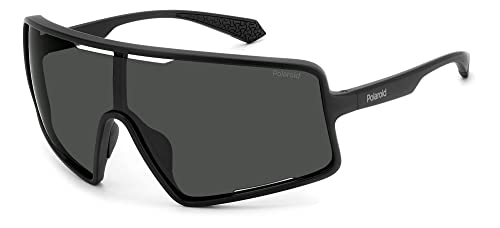Polaroid Pld 7045/S Sunglasses, Matte Black Gold/Grey, 1 Men'S