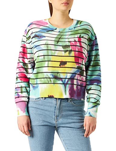 Desigual Jers_Hipolita Felpa, Bianco, L Donna