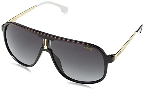 Carrera 1007/S 9O 807 Occhiali Da Sole, Nero (Black/Dark Grey Sf), 62 Uomo