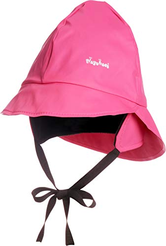 Playshoes Cappello Antipioggia Foderato, Indumenti Antipioggia Per Cappelli Antipioggia Antivento E Impermeabili Unisex - Bambini E Ragazzi, Fodera In