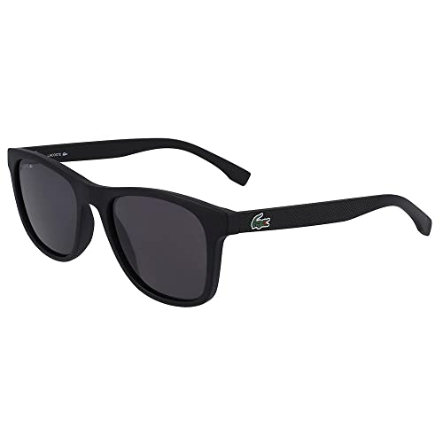Lacoste L884S-001, Injected Sunglasses Matte Black Unisex Adulto, Standard, Taglia Unica
