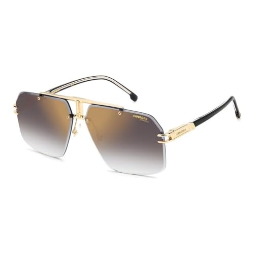 Carrera 1054/S Occhiali, Nero E Oro, 63 Uomo