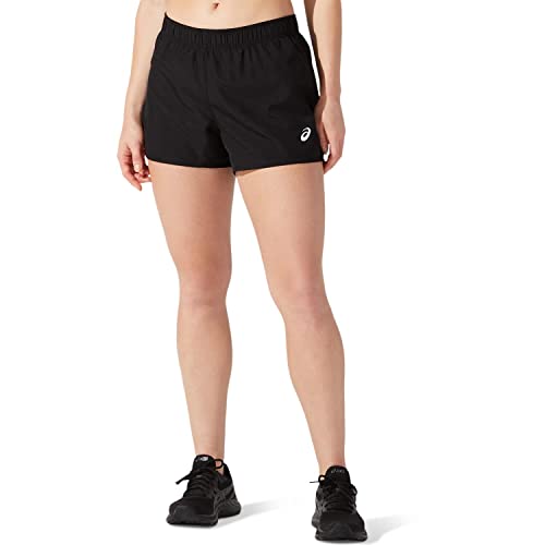 Asics Core 4In Short Pantaloncini, Performance Black, S Donna