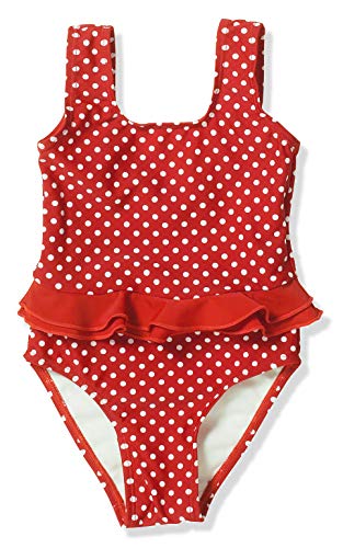 Playshoes Costume Da Bagno Con Protezione Uv, Bambine E Ragazze, Punti, 98-104
