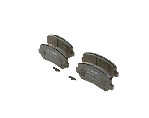 Bosch Bp1670 Pastiglie Freno, Asse Anteriore, Certificato Ece-R90, 1 Set Di 4 Pastiglie