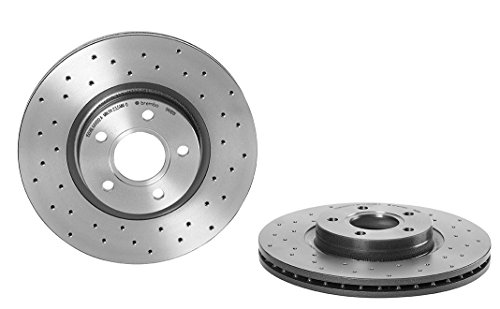 Brembo Xtra 09.9468.1X - Disco Freno Forato Anteriore, Set Di 2