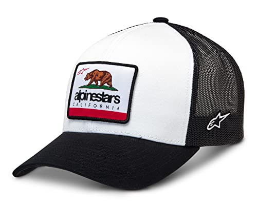 Alpinestars Cali 2.0 Hat Cappellino Da Baseball Uomo Stile Trucker Con Chiusura A Scatto Sul Retro
