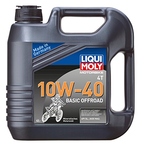 Liqui Moly 3062 Motocicletta 4T 10W-40-Olio Basic Offroad