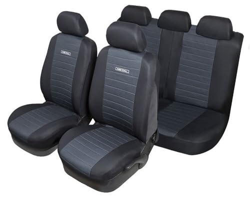 Metal Set Completo Coprisedili Auto Universale Nero