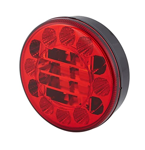 Hella Valuefit 2Ne 357 027-031 Retronebbia, Led, 12/24V, Montaggio, Interno, Colore Diffusore Luce Rosso, Cavo 260Mm, Spina Estremità Del Cavo Aperta,