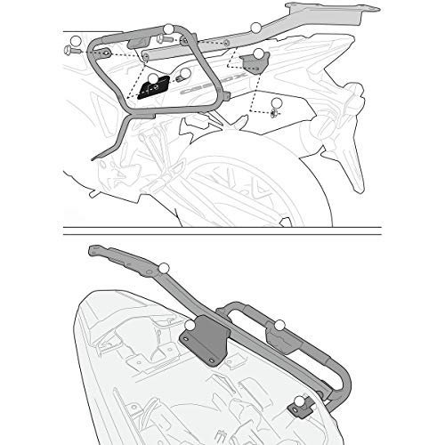 Portavaligie Laterale Specifico Per Honda Cb 500 X '13 - Plx1121