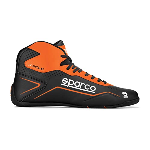 Sparco Scarpe K-Pole Taglia 44 Nero / Fluo Or