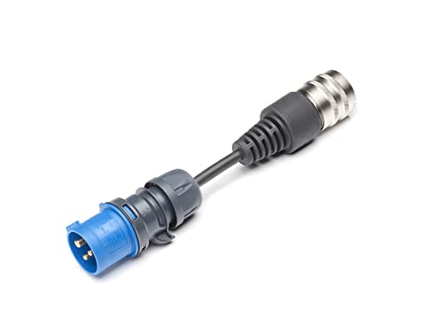 Juice Connector, Spina Cee16 Blu, Soluzione Di Ricarica Auto Elettrica Con Regolazione Automatica, Spine Per Caricabatterie Auto, Compatibile Con Il J