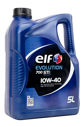 Elf Olio Lubrificante Per Motori Evolution 700 Sti 10W-40 5 Litri