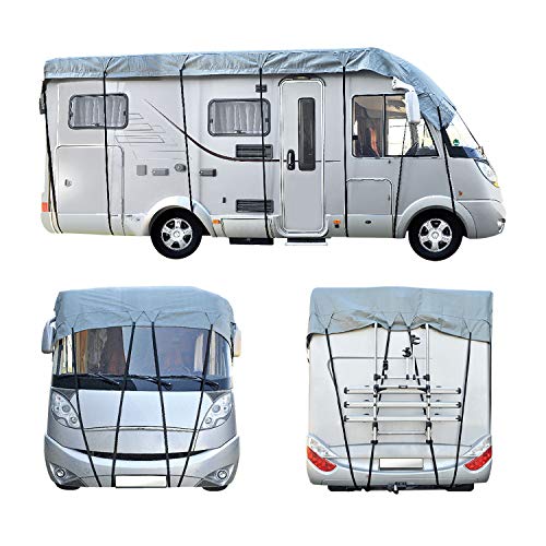 Cartrend 10259 - Telone Di Protezione Per Tetto, Per Caravan E Roulotte, Dimensioni: 8,0 X 3 M