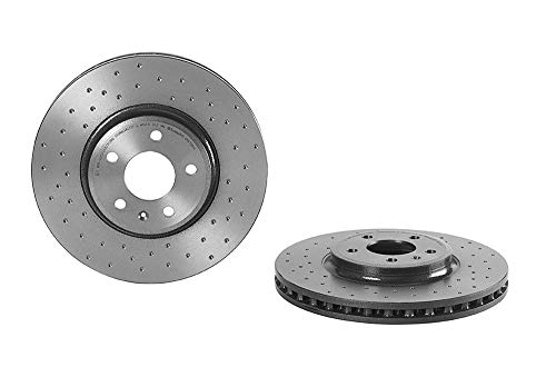 Brembo Xtra 09.A758.1X - Disco Freno Forato Anteriore