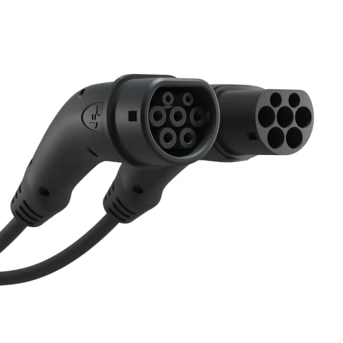 Wallbox Cavo Ricarica Elettrica- Veicoli Elettrici (T2-T2 / 3Phase / 5M)