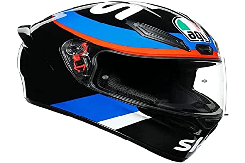 Agv Casco K1 Replica L Vr46 Sky Racing Black/Red