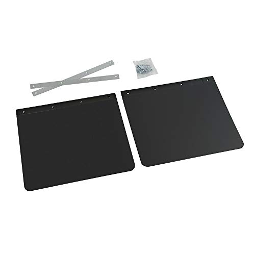Lampa 14012 Coppia Paraspruzzi Camion In Pvc Nero - 45X35 Cm