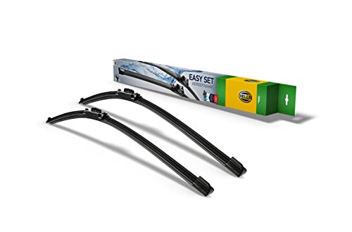 Hella 9Xw 358 164-031 Easy Set Oe Spazzola Tergi - Setoe5545 - Spazzole Flat Blade - Per Veicolo Con Guida A Sx - 550/450Mm - 22/18" - Anteriore - Qua