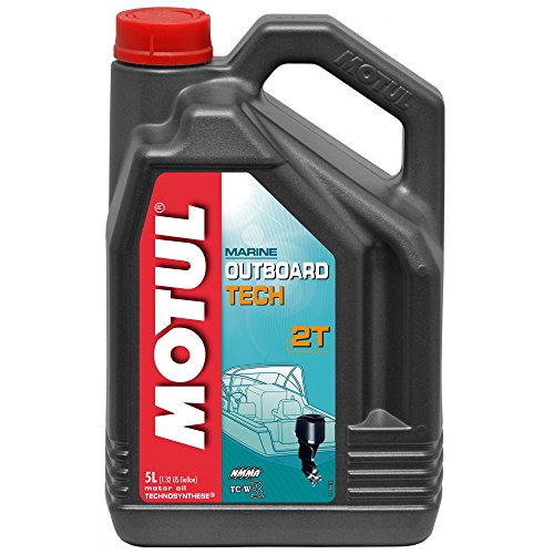 Motul 101728 Tech Fuoribordo 2T Olio Motore 5 L
