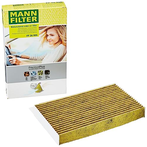 Mann-Filter Fp 26 005 Filtro Abitacolo Freciousplus Filtro Antipolline Biofunzionale – Per Auto