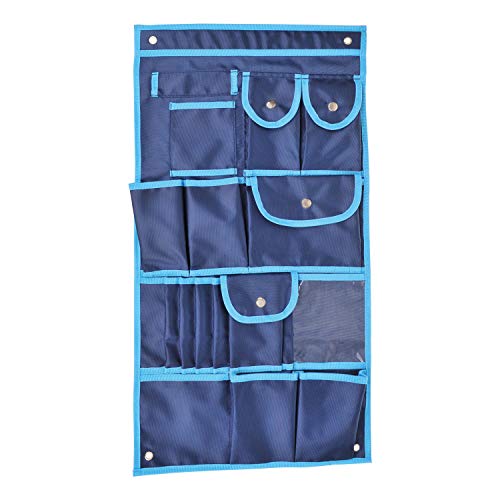 Cartrend 10239 Borsa Da Appendere, Camper, Roulotte, Caravan, Casa, Garage, Barca, 17 Scomparti, Dimensioni 39 Cm X 74 Cm, Fächer