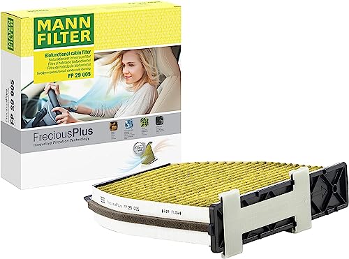 Mann-Filter Fp 29 005 Filtro Abitacolo – Freciousplus Filtro Antipolline Biofunzionale – Per Auto