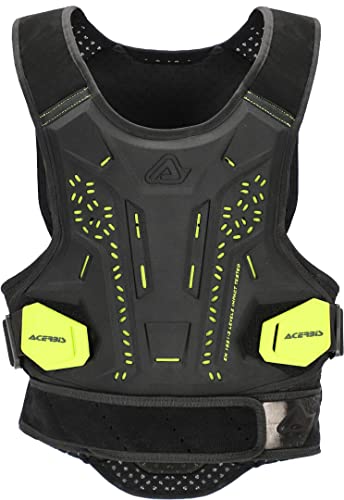 Acerbis Pettorina Dna Nero/Giallo L/Xl