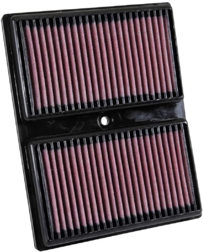 K & N 33 – 3037 Filtro Ad Aria, Rosso