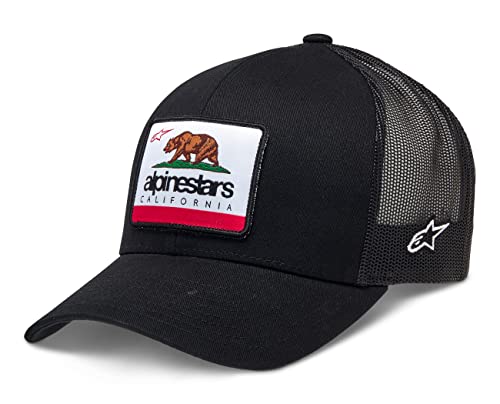 Alpinestars Cali 2.0 Hat Cappellino Da Baseball Uomo Stile Trucker Con Chiusura A Scatto Sul Retro