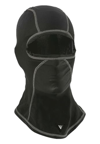 Dainese - Volund 07, Sottocasco Nero Moto, Balaclava Uomo E Donna, Sotto Casco Elasticizzato Unisex, Passamontagna Nero Per Moto, Protezione Da Freddo