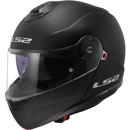 Ls2, Casco Moto Modulare Strobe Ii Matt Black, Xl