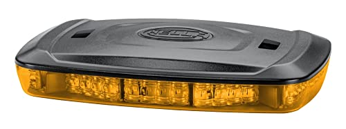 Hella 2Rl 014 566-211 Led-Spia Luminosa, Micro Lightbar, 12/24V, Giallo, Cavo 500Mm, Montaggio, Esterno
