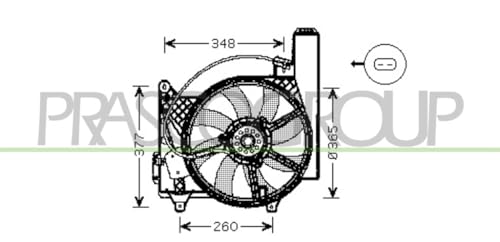 Fan Meriva 1.7 Cdti Puller 02/04-