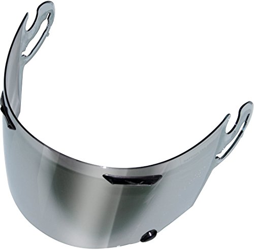 Arai Visiera Ricambio Casco Mod. Rx-7Rc, Chaser V, Quantum Rx7Gp Silver